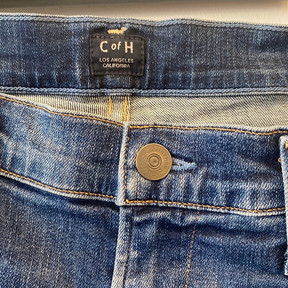 Citizens of Humanity Size 29 Blue Rocket Crop High Rise Skinny Jeans Slim Denim - Picture 5 of 8